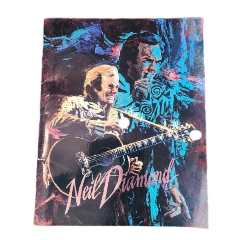 Neil Diamond 1991 Lovescape Tour Concert Souvenir Concert Program